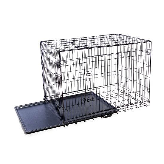 CAGE DE TRANSPORT CHIEN EN MÉTAL 105x70x77cm NEUF - Achat CAGE DE TRANSPORT CHIEN EN MÉTAL 105x70x77cm NEUF - Achat