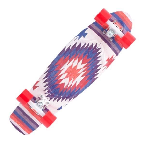 Skateboard pack complet plastique Penny Nickel Aztec Informations