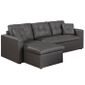 CANAPE - SOFA - BANQUETTE Canapé Angle convertible Croute de Croute de Cuir