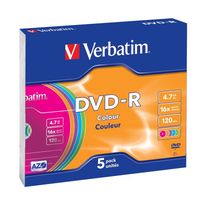 CD - DVD - BLU-RAY VIERGE POUR PC Verbatim DVD-R 16x