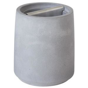 GELCO Gobelet Porte-brosses ? dents Helsy en ciment gris