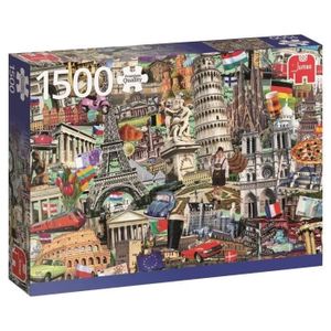 JUMBO Puzzle 1500 - Best of? Villes européennes