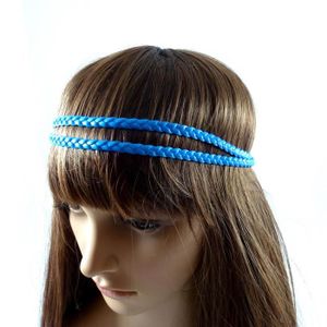 BANDEAU , SERRE,TÊTE Headband/bandeau/bijou de cheveux tressé double ra