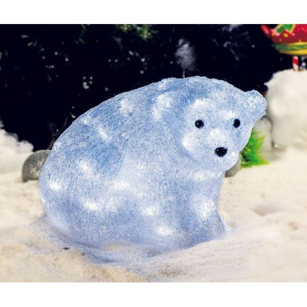 BOULE DE NOËL Superbe illumination de Noël ! , Ours polaire l\u2026