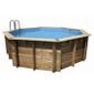  UBBINK Piscine bois OCEA bleue 510x120cm