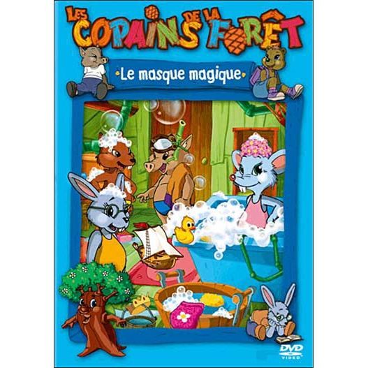 DVD Les Copains de la forêt Le masque magique en dvd dessin animé pas cher Cdiscount