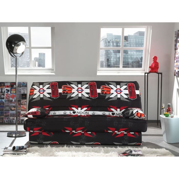 Clic clac tissu polyester imprimé motif