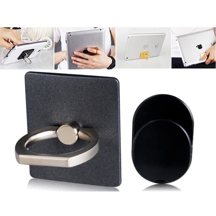 Téléphone portable Ring Stent doigt poignée support adhésif 360 degrés