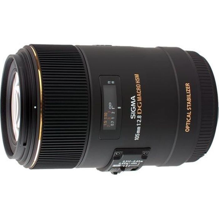 Sigma 105mm F2,8 DG EX Macro OS HSM Nikon Achat / Vente objectif