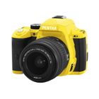 REFLEX PENTAX KR jaune + DAL 18-55mm
