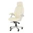 ALPHASON BENTLEY Fauteuil cuir crème