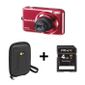 COMPACT Appareil photo FUJIFILM L55 rouge + Etui + SD 4Go