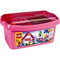 JEU ASSEMBLAGE CONSTRUCTION Lego Grande Boîte Rose