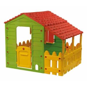 Maisonette / Cabane enfant Ferme avec Auvent