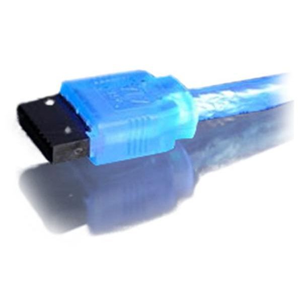 AKASA Câble SATA III Bleu UV 6 Gbps 100 cm Prix pas cher Cdiscount