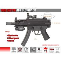 Pistolet mitrailleur GSG 522 PK AEG Full metal Sem Pistolet mitrailleur GSG 522 PK AEG Full metal Sem