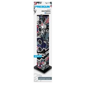 FREEGUN Tour Multimédia Bluetooth Motif Free Gun - Noire