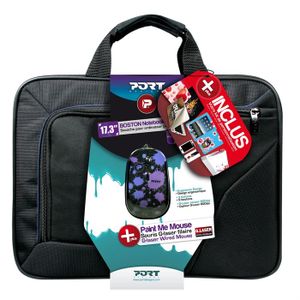 PACK AVANTAGE PORT DESIGNS Sacoche Boston 17,3'' + souris+coovz PACK AVANTAGE PORT DESIGNS Sacoche Boston 17,3'' + souris+coovz