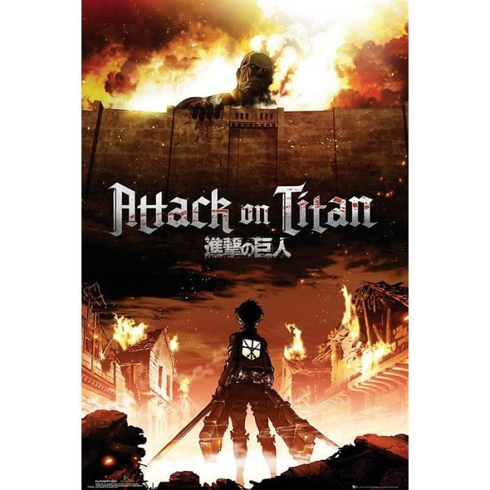 Poster Attack On Titan Manga / Anime Achat / Vente affiche