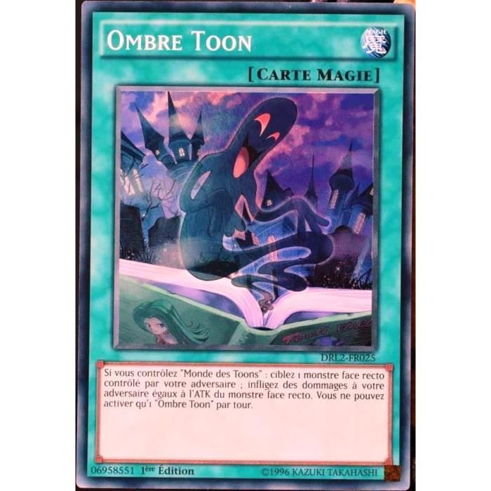 carte YUGIOH DRL2FR025 Ombre Toon FR Achat / Vente carte a collectionner Cadeaux de Noël