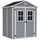 KETER Abri de jardin en PVC 2,8m² - 185x152x226cm