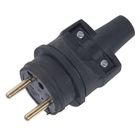 COFFRET ELECTRIQUE - MATERIEL ELECTRIQUE  Fiche male 16A 2P+T en caoutchouc