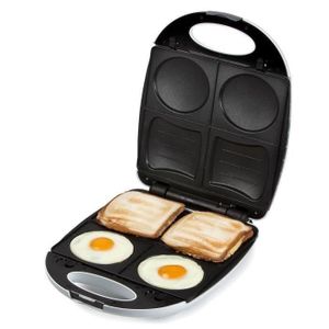 DOMO DO9069C Croque Madame + ?ufs au plat ? 1200W - Blanc