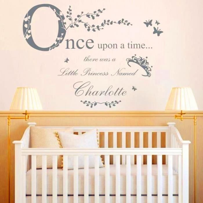 quot once upon a time princesse quot vinyle stickers muraux quot once upon a time princesse quot vinyle stickers muraux