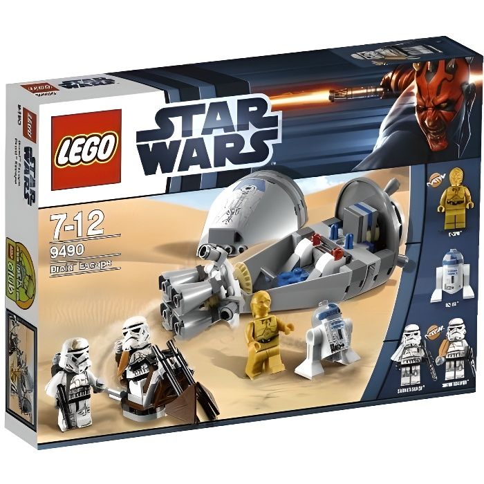 LEGO STAR WARS 9490 JEU DE CONSTRUCTION D… Achat / Vente
