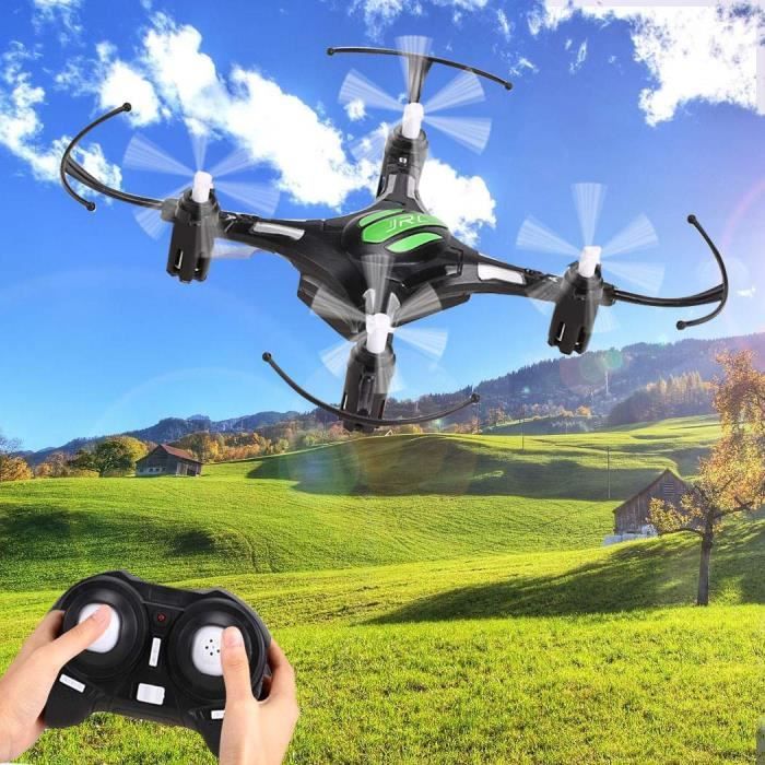 Nouveau Jjrc H8 Mini 2 4 G 4ch 6 Axes Rtf Rc Quadcopter Cf Mode Télécommande Noire Achat