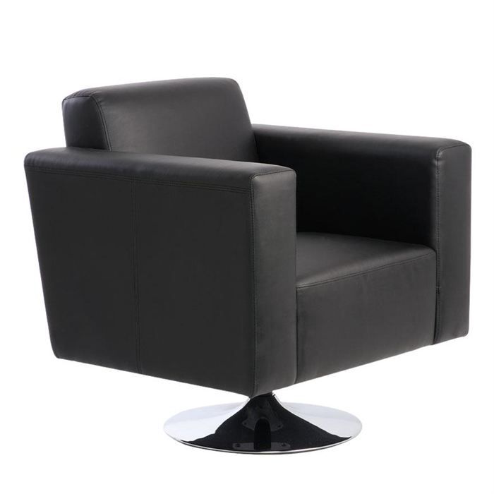 Fauteuil noir pivotant contemporain Boston Achat / Vente fauteuil