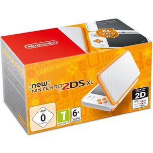 New Nintendo 2DS XL Blanche et Orange