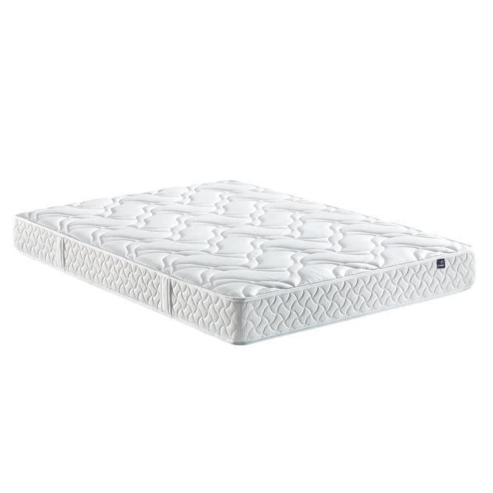 MERINOS Ensemble matelas +sommier 140x190cm 21cm ressorts ensachés