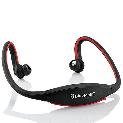 Casque Sport Musique / Téléphone Bluetooth rouge casque
