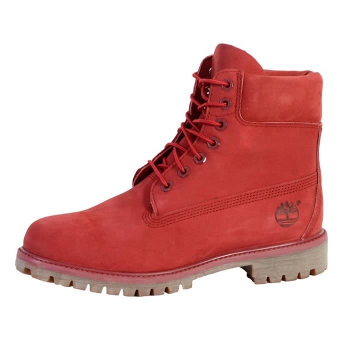 timberland rouge