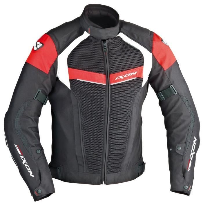 blouson moto textile ixon stratus hp noir blanc blouson moto textile ixon stratus hp noir blanc