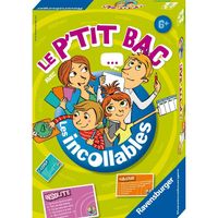 Le P'tit bac Des Incollables Nouvelle Version Le P'tit bac Des Incollables Nouvelle Version