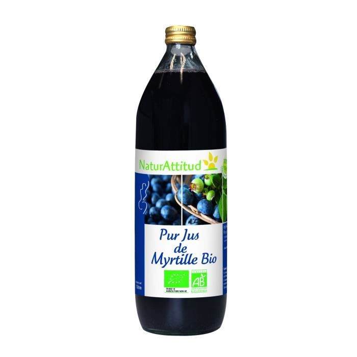 PUR JUS DE MYRTILLE BIO 1L Achat Vente Jus De Fruits Frais PUR JUS DE MYRTILLE BIO 1L