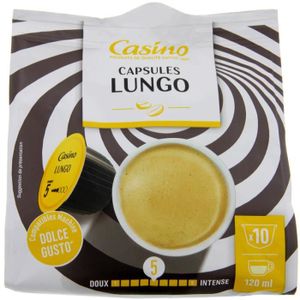 CASINO Café Lungo X10 capsules