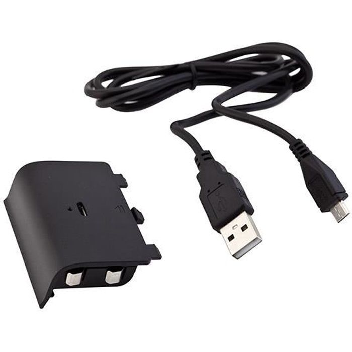 Cable charge USB + Batterie XBox One Prix pas cher Cdiscount
