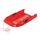 Luge 2 places avec freins - rouge