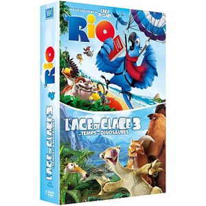 DVD FILM DVD Rio ; l'âge de glace 3 - le temps des dinos... DVD FILM DVD Rio ; l'âge de glace 3 - le temps des dinos...