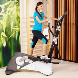 BH Vélo Elliptique Brazil dual - Longue foulée - 12 profils prédéfinis - 24 niveaux d'intensité
