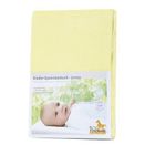 DRAP HOUSSE MATELAS Drap housse jaune de berceau bébé de 70x39 à 90x55