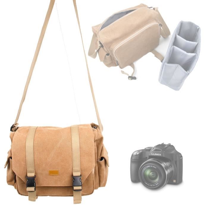 Housse Protectrice Pour Panasonic Lumix DMC-FZ300 - Anti-Choc, Étui Imperméable Avec Bandoulière