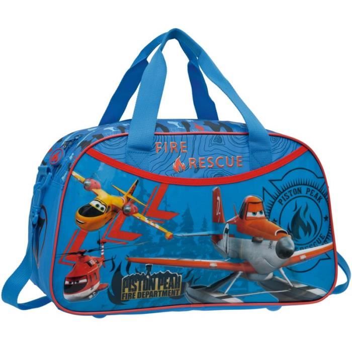 Sac de voyage Enfant PLANES 45cm Bleu Achat / Vente sac de voyage
