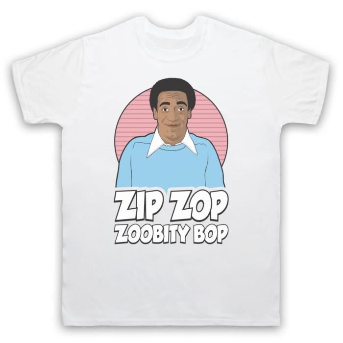 Bill Cosby Zip Zop Zoobity Bop TShirt des Homm&hellip; Blanc