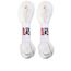 LACET DE CHAUSSURE Lot de 2 lacets de 120 cm en polypropylène blanc