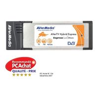 TUNER TV EXTERNE AverMedia AVerTV Hybrid ExpressCard