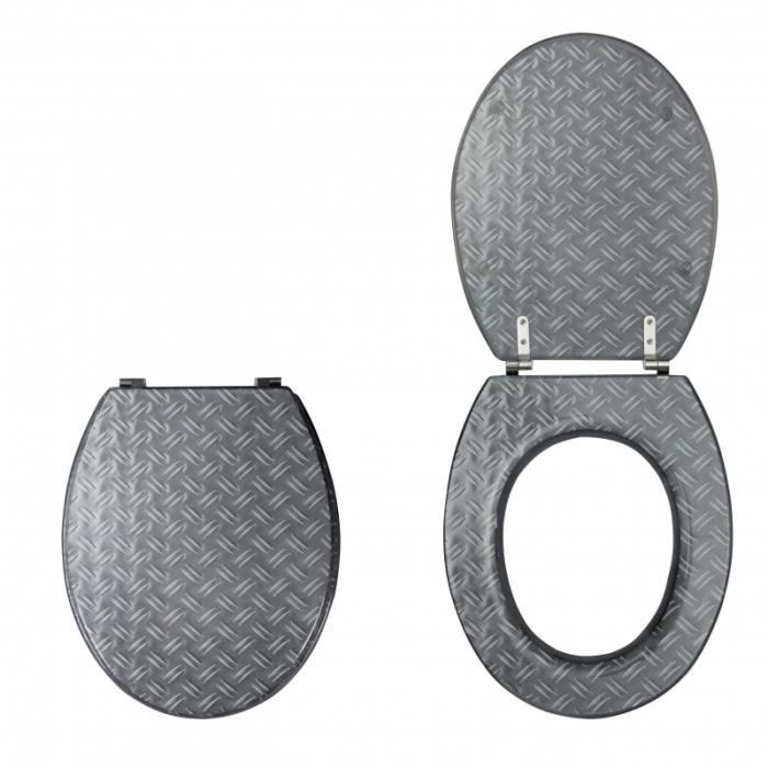 Abattant wc résine dessin Metal Achat / Vente abattant wc Résine